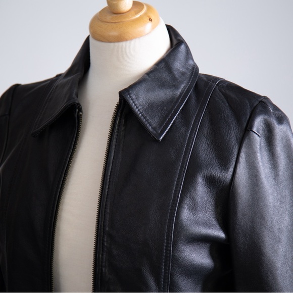 Buttery Soft Leather Jacket - Size S - Picture 2 of 6